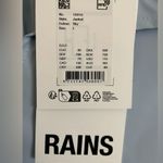 NWT Rains Hooded Jacket Sky Color Size L Size L Photo 8