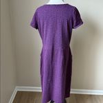 Boden Phoebe Jersey Dress Carnival Pink Glasses Blue Size undefined Photo 6