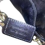 Coach Madison Lindsay purple plum patent leather satchel Photo 3