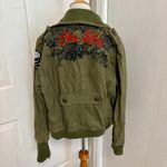 Black Label Blac Label Pink Military Style Jacket Photo 1