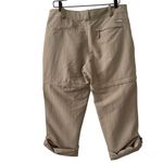 The North Face Women’s Khaki Nylon Hiking Convertible Cargo Pant Shorts 14 Photo 5