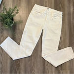 Paige EUC  Skyline Skinny Ankle Jeans White Classic Five Pocket Sz 27 Photo 8