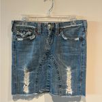 True Religion  denim mini skirt size 27 Photo 2