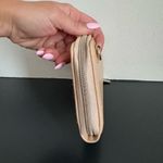 BEIS  Light Large Faux Leather Beige Full Zip Around Wallet 7.5” X 4.5” Photo 5