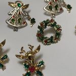 Lot Of 3 Earrings Pierced Christmas Holiday Photo 4