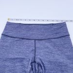 Zella Mesh Insert Capri Leggings Heathered Steel Blue Yoga Women's Size Small Photo 7