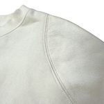 Nike | 2XL | Opal Fleece Pearl Sleeve Swoosh Graphic Crewneck Cropped Sweatshirt Photo 5