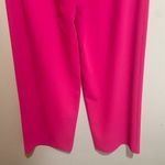 Alice + Olivia Size 6 Pompey Hot Pink Pleated Wide Leg Trousers Pants Photo 8