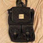 Guess  Black Quilted Backpack Photo 0