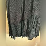 Double D Ranch Wear Black Eyelet & Lace Western Prairie Broom Maxi Skirt S Photo 3