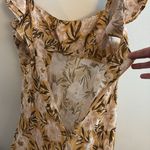 Madewell New  Angelina Maxi Dress Yellow Floral Print Size 10 Photo 6