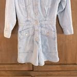 7 For All Mankind New 7 For All Man Kind Chic Utility Denim Romper XS Photo 5