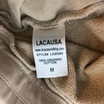 Lacausa  Zephyr Shorts Sweatshort Lightweight Terry Organic Cotton Beige M Photo 5