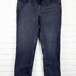 Abercrombie & Fitch Black Women's Mid Rise 90s Straight Jean 32 14R Photo 0