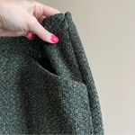 Outback Red ✨  Women’s Green Tweed Mini Skirt 10 Photo 3