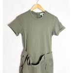 Ted Baker  Graciej High Waisted Belted Tapered Cargo Jumpsuit Size Small Photo 3