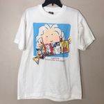 Fruit of the Loom Vintage warning grandma with photos T-shirt with photo slots size large best tag Photo 0