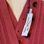 Proenza Schouler  white label Ribbed Button-Up Pink Top Photo 1