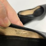 Frye  black leather Regina pumps women's size 8 classy professional timeless Photo 10