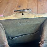 Antique Nocona Leather Handbag Brown Photo 5
