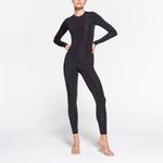 SKIMS SWAROVSKI X  JELLY SHEER LONG SLEEVE CATSUIT |‎ ONYX / M Catsuit Photo 6