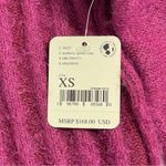 Free People NWT Big City Turtleneck Ribbed Sweater Size XS in Mulberry Garnet Photo 7