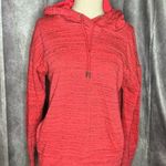 Reebok  Hoodie Heathered Red Sweatshirt, Large Photo 0