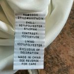 Melrose and Market Melrose Off White Black Eyelash Lace Bodycon Sheath Knee Length Dress Size 8 Photo 11