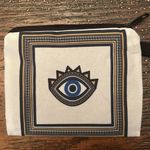 NEW Evil Eye White and Navy Blue Miniature Bag / Coin Purse Photo 1
