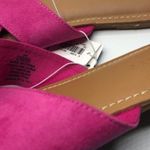 Old Navy Bright Pink Cross Strap Slide size 7 Photo 7