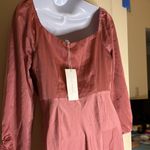 Lush Clothing COWL NECK LONG SLEEVE MIDI DRESS IN MAUVE WOODS Photo 1