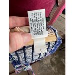 Catalina Bikini top halter swimsuit floral blue pink white Photo 10