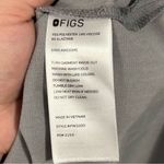 FIGS  Catarina graphite  V-Neck Scrub Top Large nurse scrubs uniform Photo 4