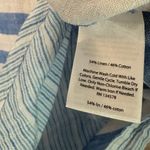 Vineyard Vines Blue And White Stripe Tie Front Top Size 4 Photo 7