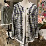 Kate Spade Tweed Jacket Blazer Coat Photo 9