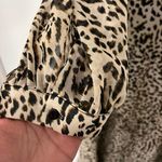ZARA  NWOT Cheetah Print Pleated Maxi Dress Size Small Photo 3