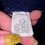 Briggs New York Briggs vintage navy blue casual pull on capris pants Photo 6