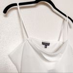 Topshop Sheer Cowl Neck Cami Top White Size 4 Photo 2