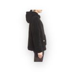 SoulCycle new ☻ Faux Shearling Reversible Mesh Skull Pullover Hoodie ☻︎ Black S Photo 13