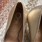 Calvin Klein Kirstin Gold 3 inch heels size 7 Photo 11
