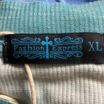 Fashion express western top Green Size XL Photo 3