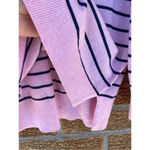 Lilly Pulitzer Melenie "Cool-Max" Sweater in Heathered Pink Tropics Stripe Large Photo 2