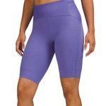 Lululemon NWT SenseKnit Running High Rise Shorts 10” Charged Indigo Women’s Sz 4 Photo 0