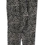 Tucker Womens Silk Pants Petite Leopard Animal Print Elastic Tapered Trousers Black Size undefined Photo 0