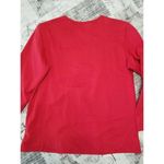 Bobbie & Brooks Bobbie Brooks Womens Ugly Holiday Christmas Card Red Sweatshirt Size Medium 8/10 Photo 2
