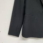 Scotch & Soda Maison Scotch Black Single Button Closure Classic Blazer Womens S Collarless Photo 3