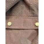 Kenneth Cole  Women Dusty Pink Bomber Jacket Full Zip Cut Out XL Photo 1