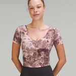 Lululemon Align T-Shirt Diamond Dye Mink Bery Lunar Rock Shadow Grey Photo 0