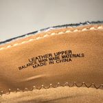 B.O.C. Women’s Black Leather Grommet Strap Heeled Clogs Size 8 Photo 9