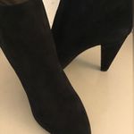 Jill Stuart women black suede heel boots US 8 Photo 4